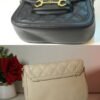 4 Women Shoulder Bag PU Fashionable Soft Wave Pattern Ladies Underarm Bag for Office Shopping Travel Free Size