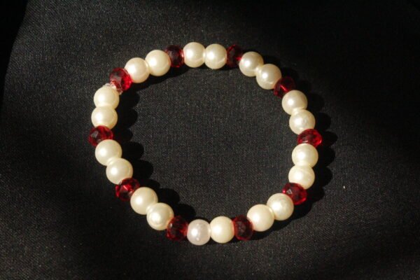 _MG_0956 Red Pearl Bracelet MD-B0956