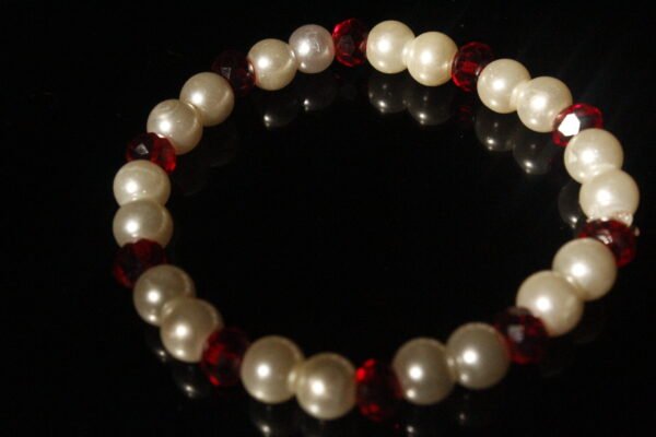 _MG_0961 Red Pearl Bracelet MD-B0956