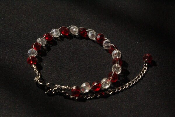 Red Crystal Cuff Bracelet MD-B0990