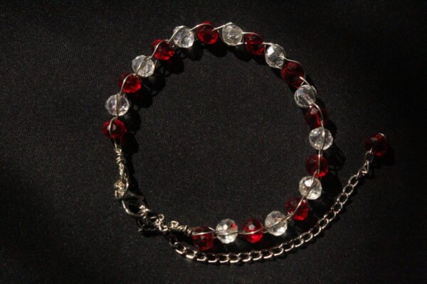 Red Crystal Cuff Bracelet MD-B0990