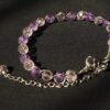 _MG_1252 Pink Purple Crystal Cuff Bracelet MD-B1250